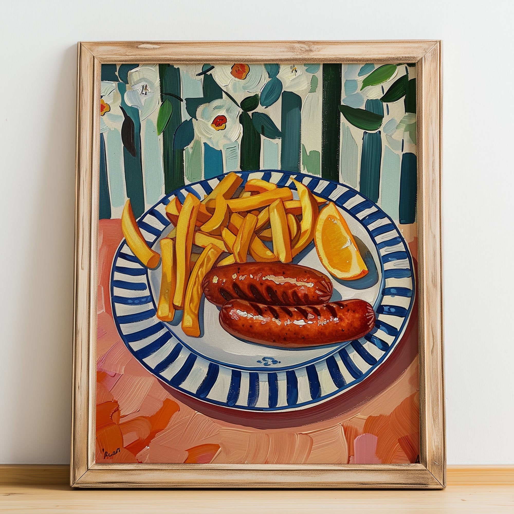 German Food & Drinks — Oil Painting Series