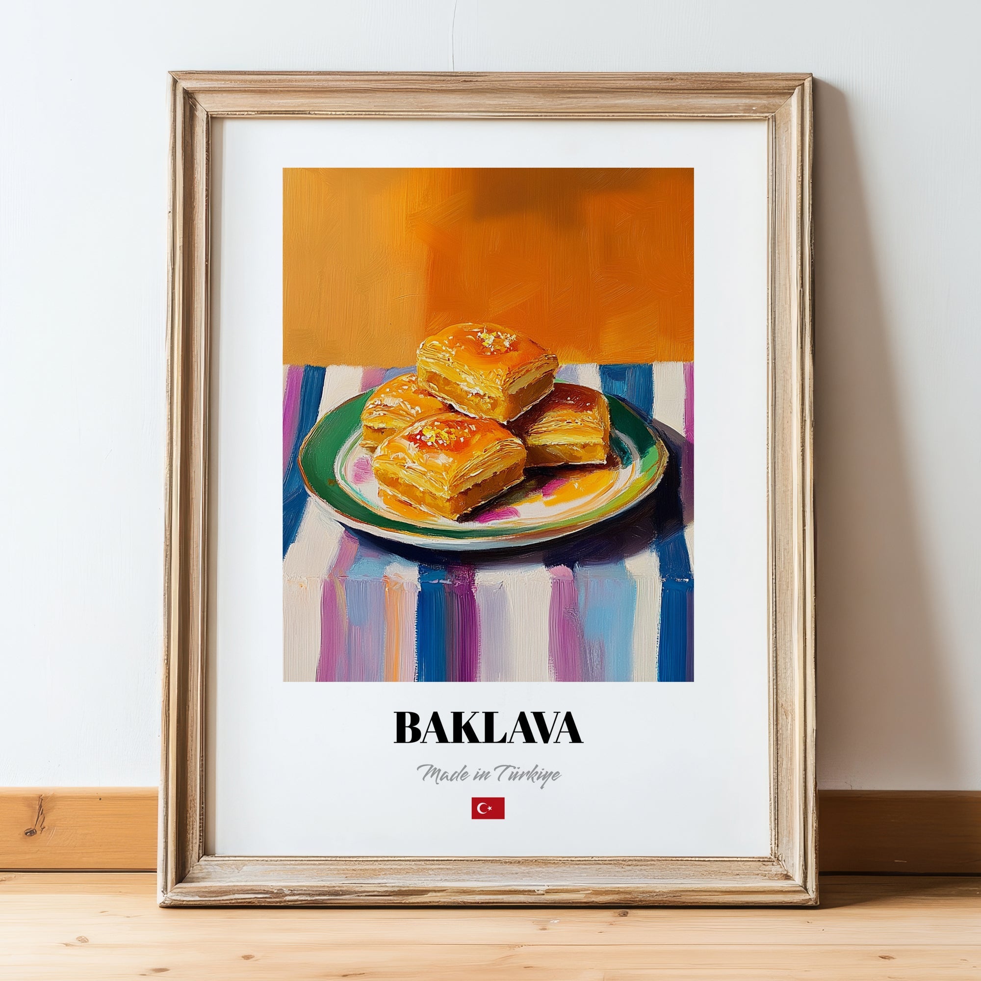 Turkish Food — Oil Painting Series
