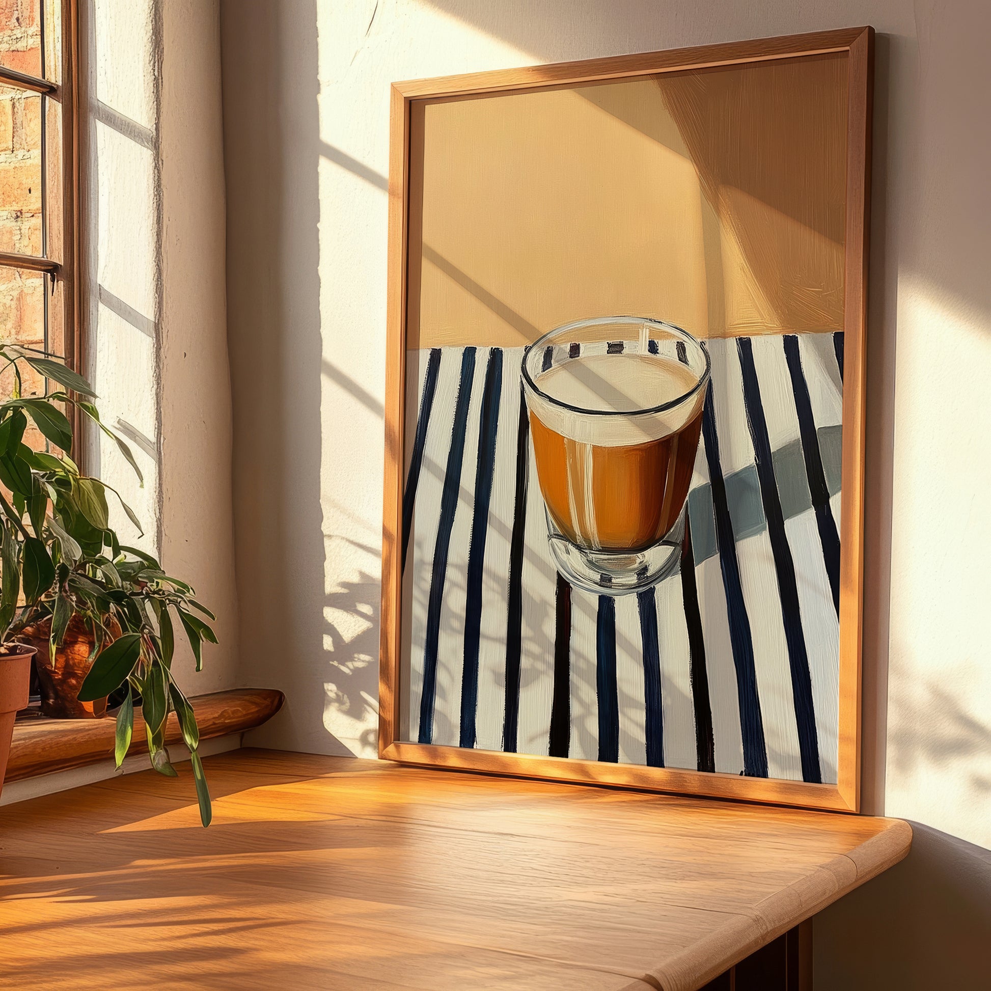 Cortado – Spanish Coffee, Konditorei Still Life, clean layout with no caption