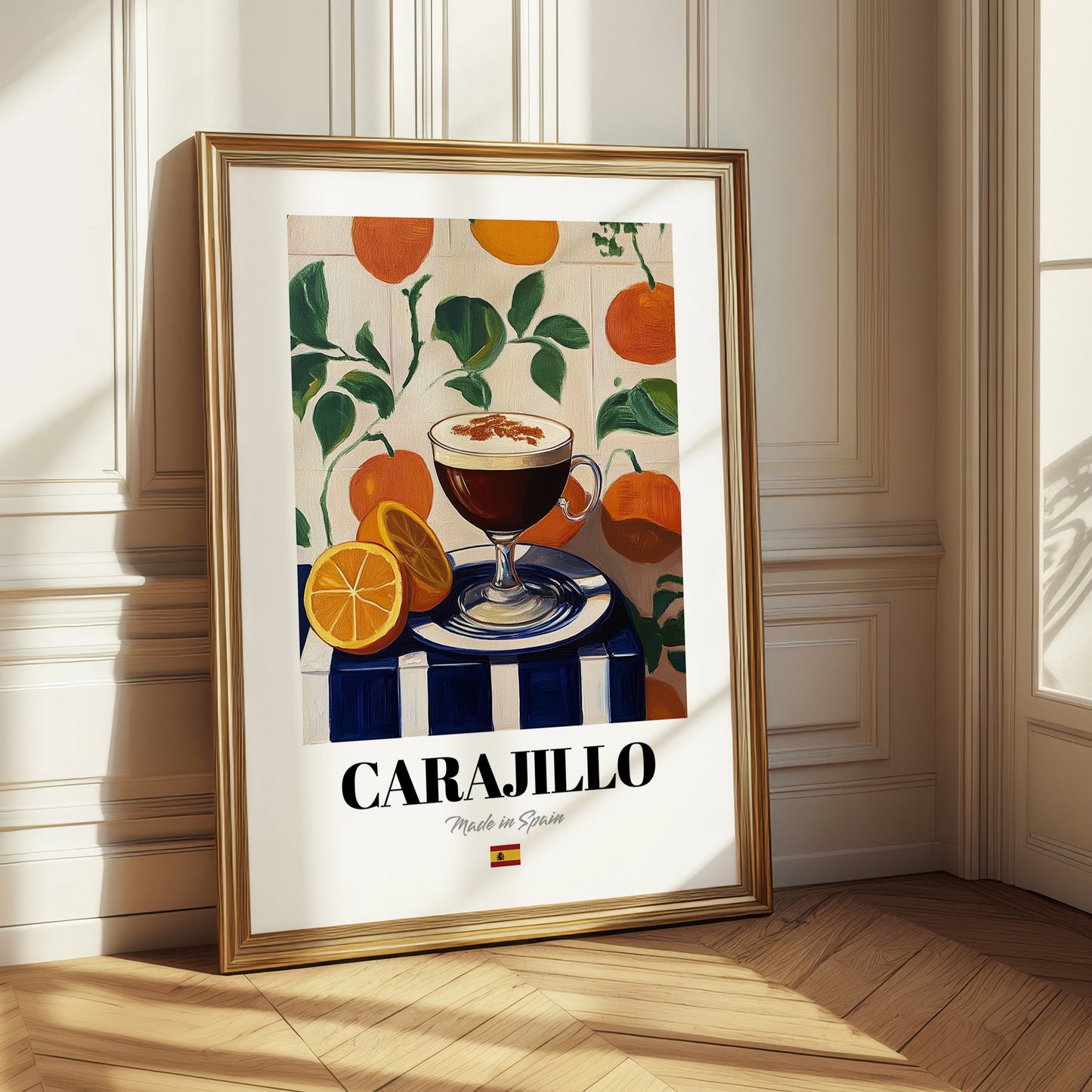Carajillo – Spanish Coffee, Espresso Bar Print