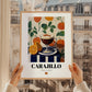 Carajillo – Spanish Coffee, Espresso Bar Print, styled in a charming Paris street view