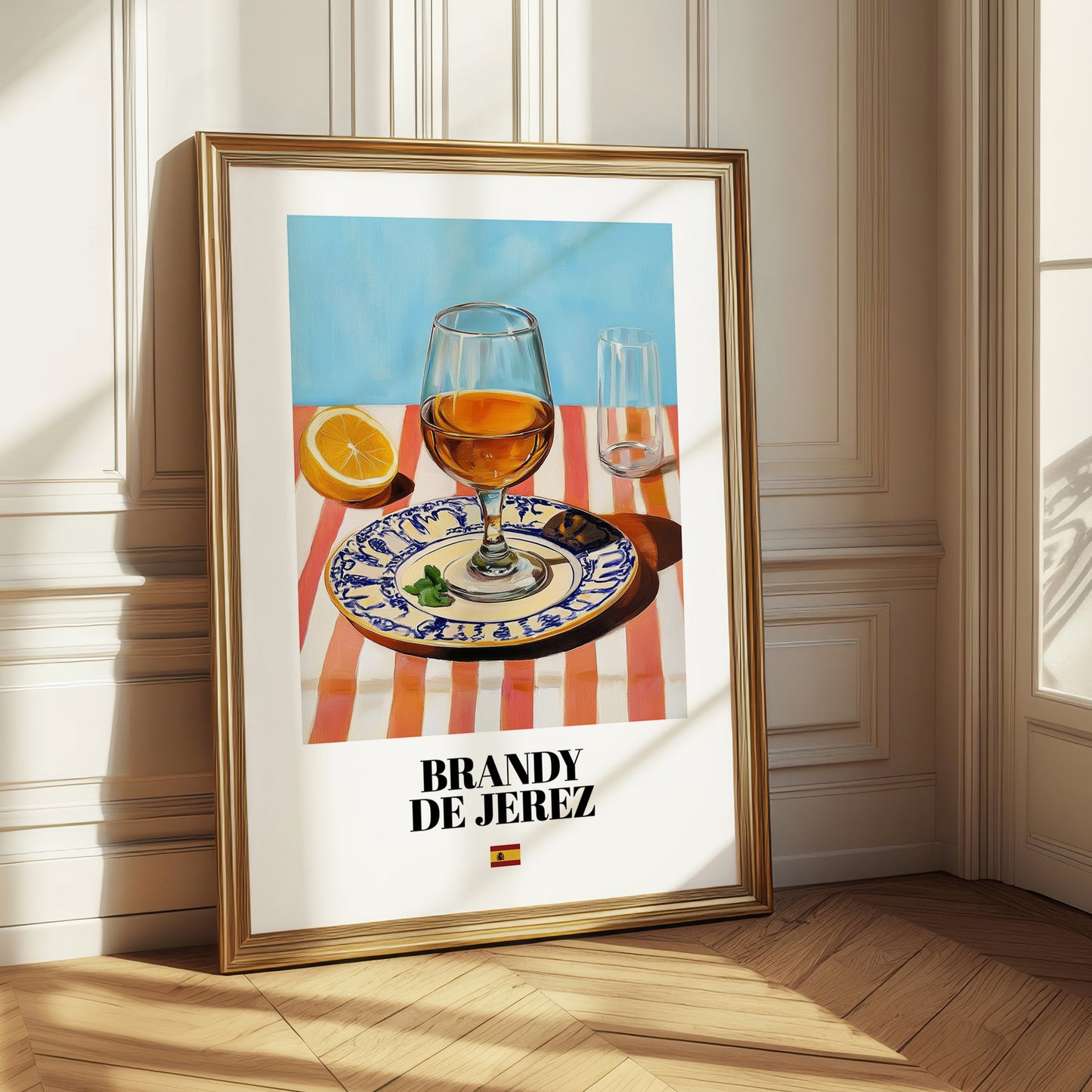 Brandy de Jerez – Spanish Spirit Drink, Rooftop Terrace Poster