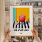 Granizado – Spanish Beverage Drink, Hotel Lobby Poster, styled in a charming Paris street view