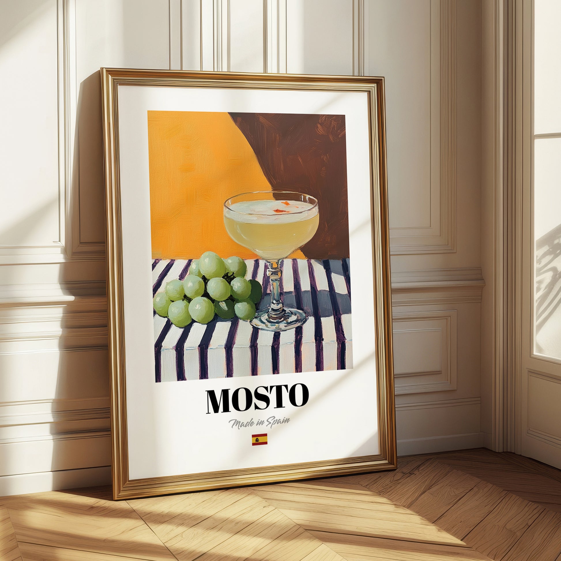 Mosto – Spanish Beverage Drink, Cocktail Lounge Poster