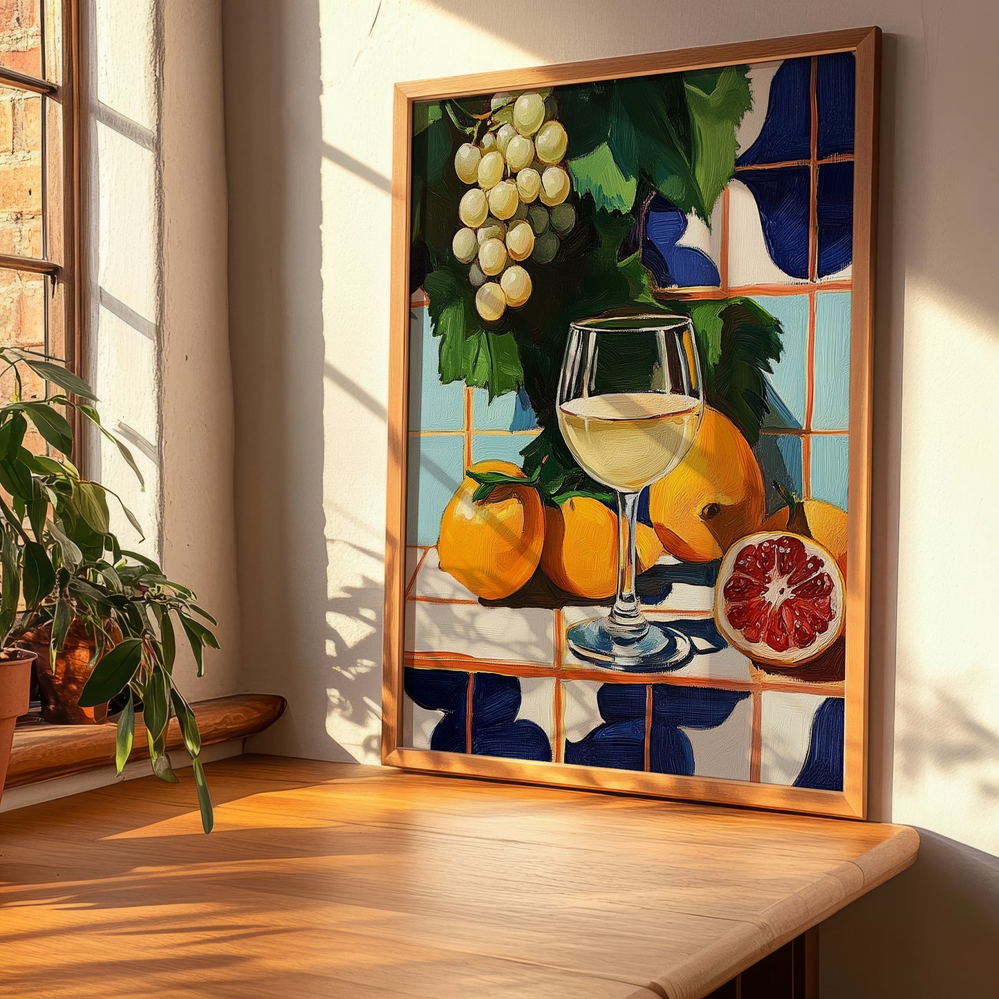 Mosto – Spanish Beverage Drink, Beach Bar Poster, clean layout with no caption