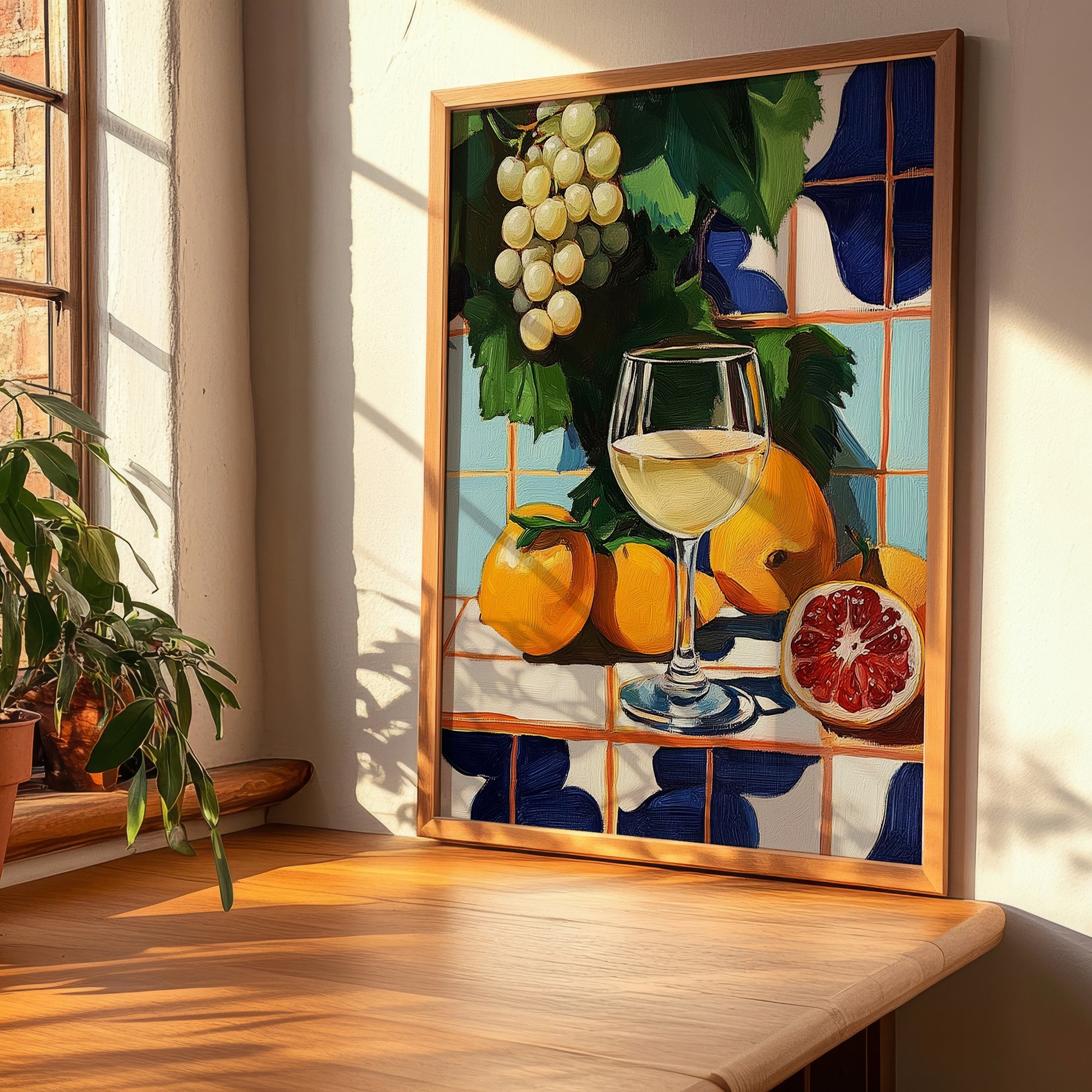 Mosto – Spanish Beverage Drink, Beach Bar Poster, clean layout with no caption