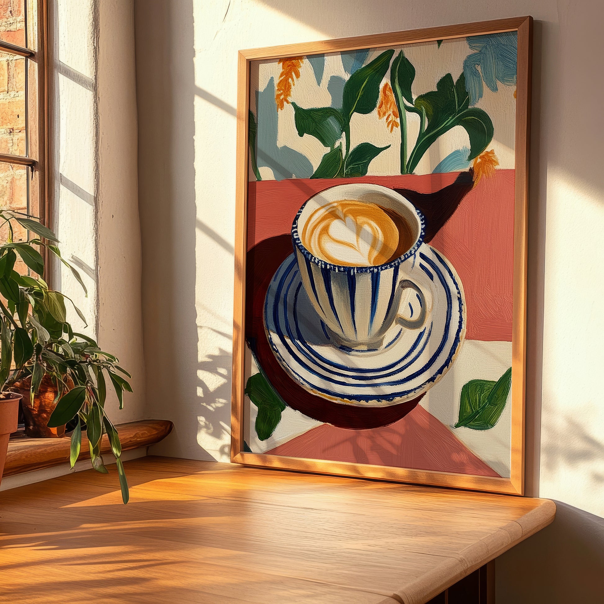 Café Crème – French Coffee, Espresso Bar Wall Decor, clean layout with no caption