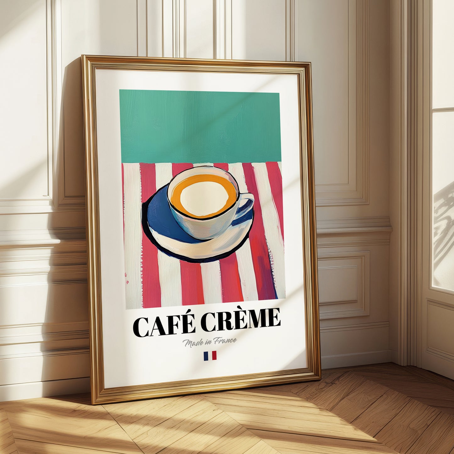 Café Crème – French Coffee, Konditorei Poster