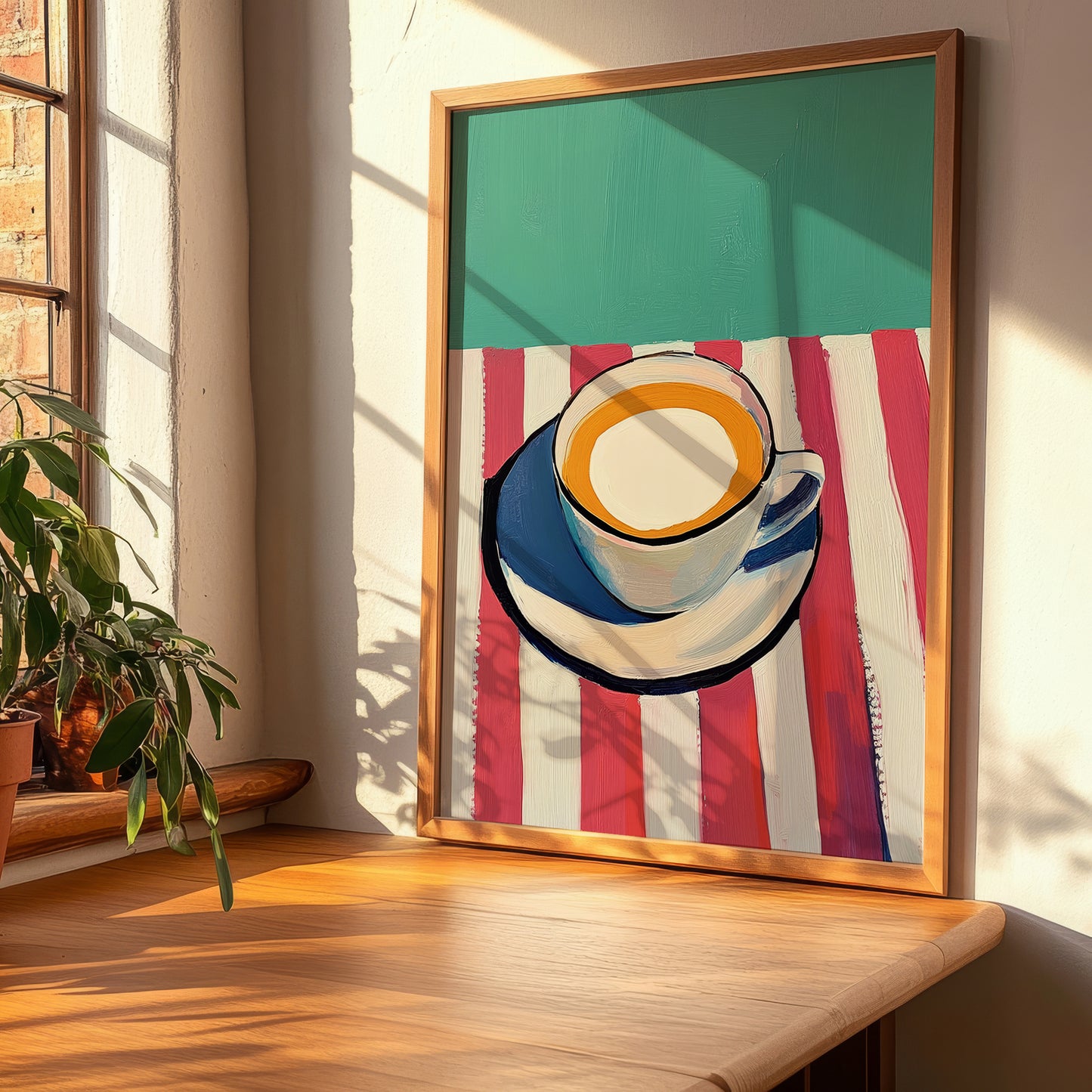 Café Crème – French Coffee, Konditorei Poster, clean layout with no caption
