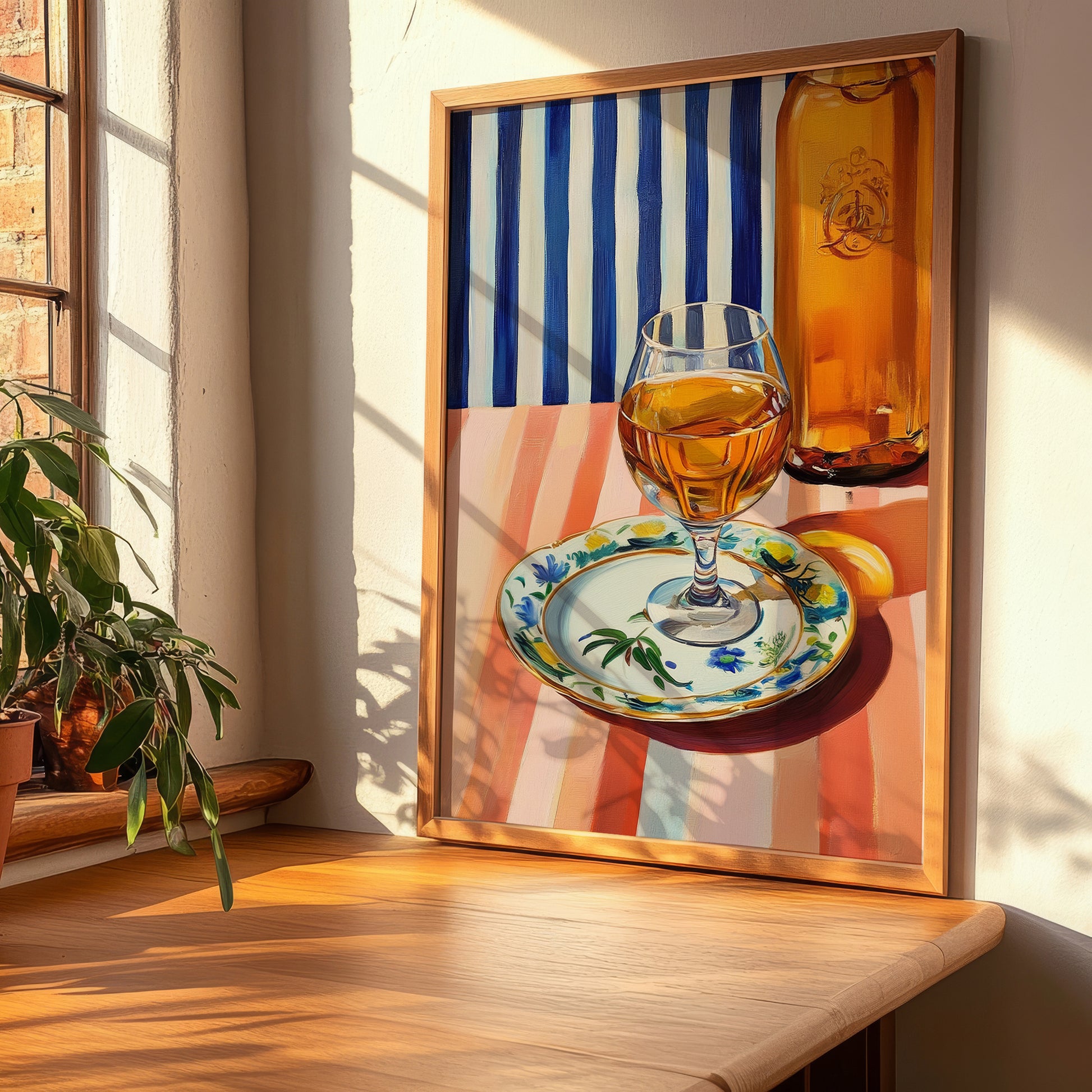 Armagnac – French Spirit Drink, Cocktail Lounge Wall Art, clean layout with no caption