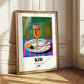 Kir – French Cocktail Drink, Sky Bar Illustration