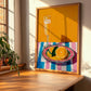 Mimosa – French Cocktail Drink, Cocktail Lounge Poster, clean layout with no caption