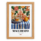 Macchiato – Italian Coffee, Café Print, set in oak frame