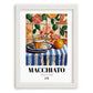 Macchiato – Italian Coffee, Café Print, placed in minimal white frame