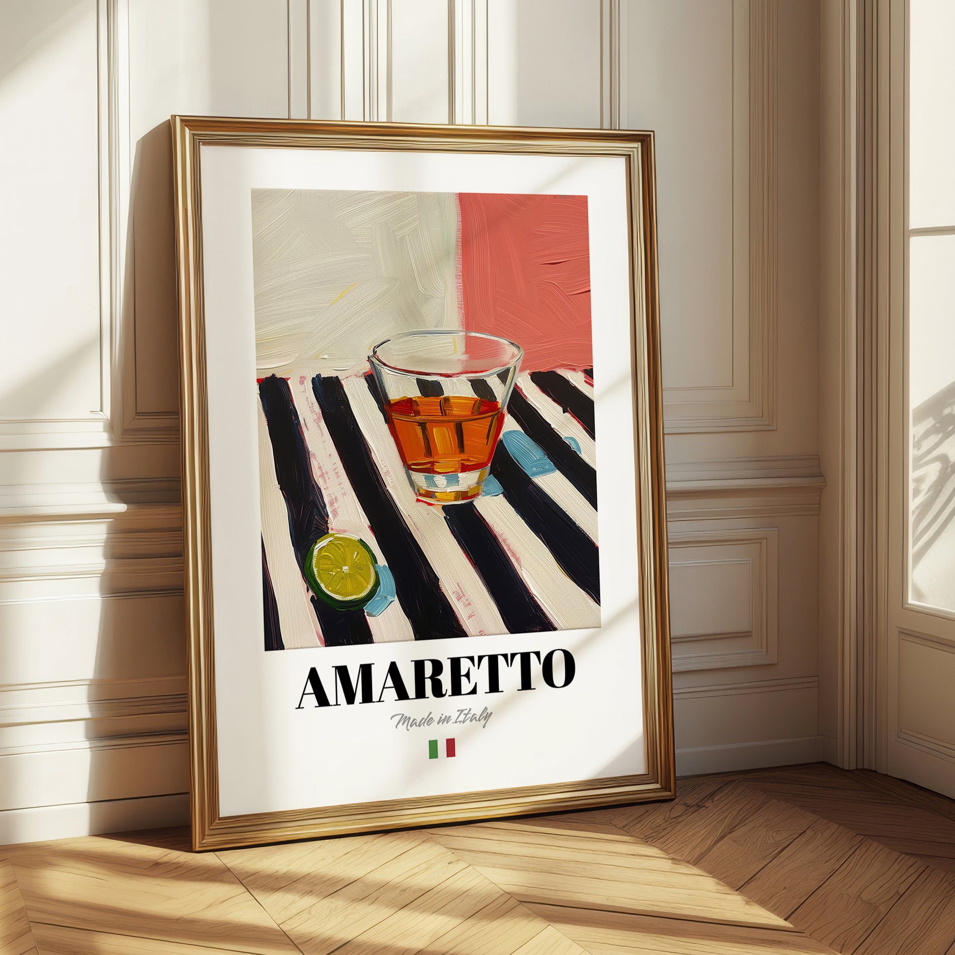 Amaretto – Italian Liqueur Drink, Sky Bar Print