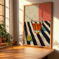 Amaretto – Italian Liqueur Drink, Sky Bar Print, clean layout with no caption