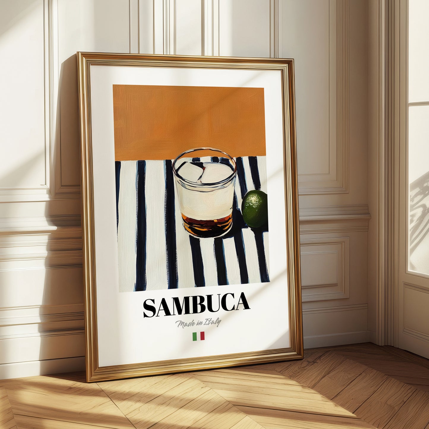 Sambuca – Italian Liqueur Drink, Hotel Lobby Poster