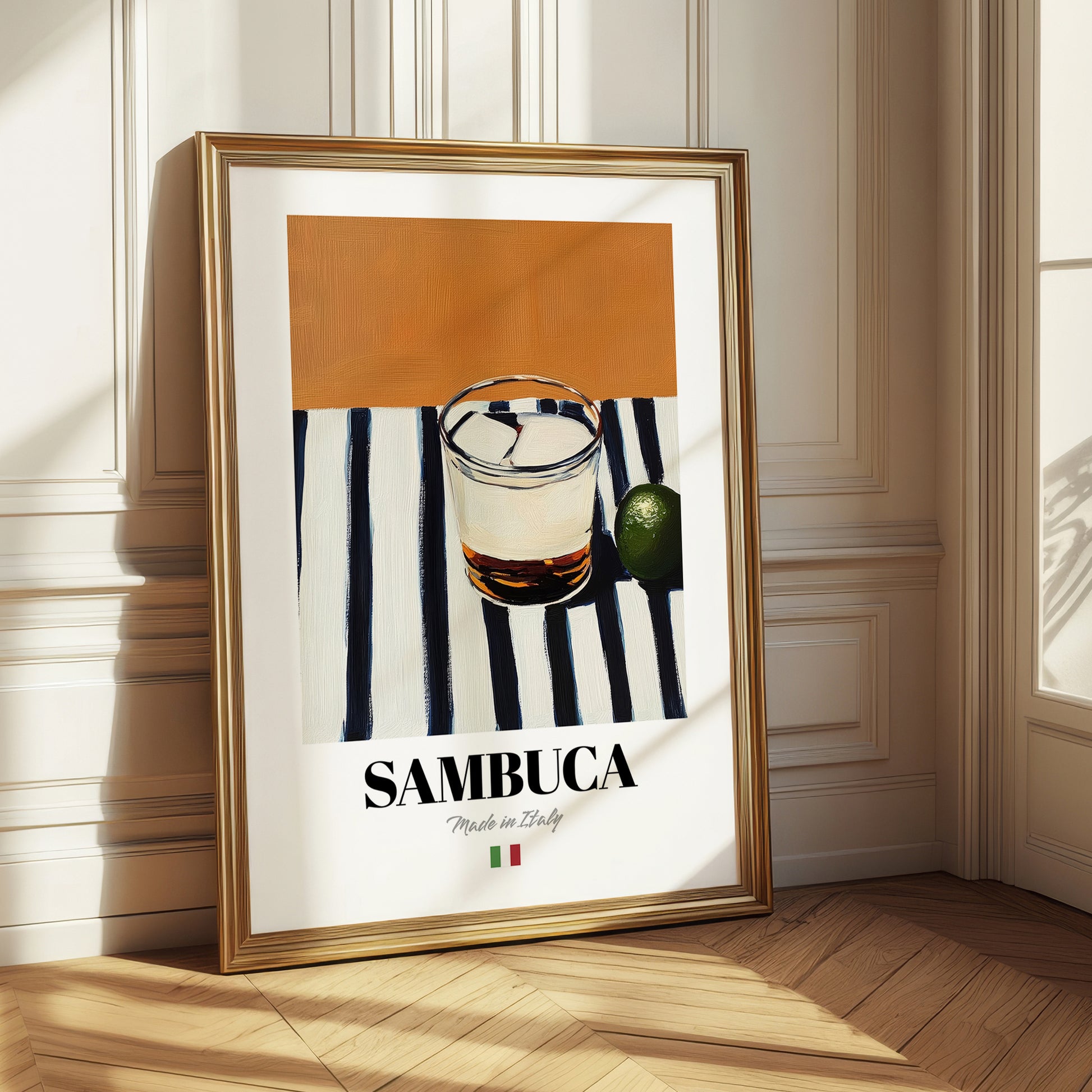 Sambuca – Italian Liqueur Drink, Hotel Lobby Poster