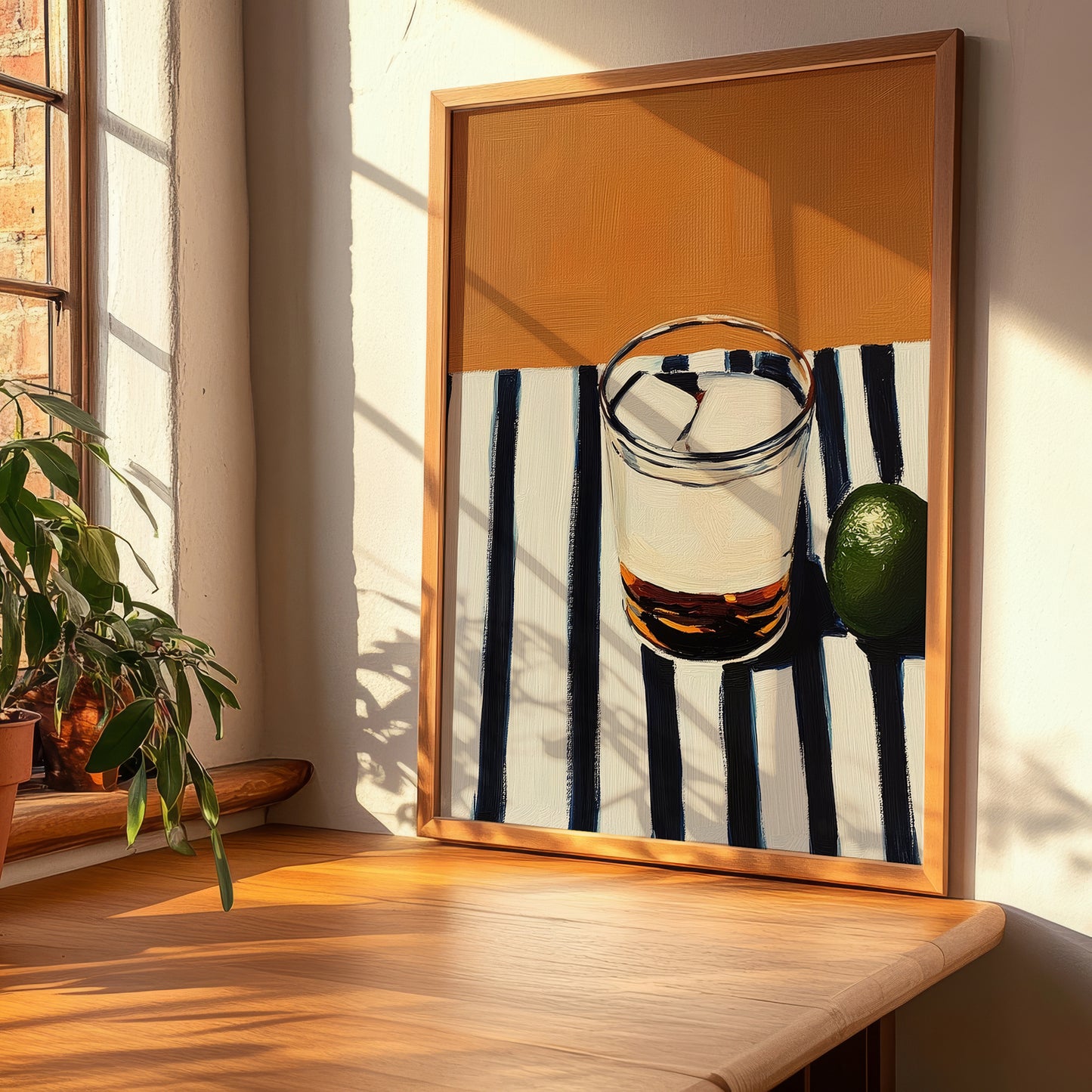 Sambuca – Italian Liqueur Drink, Hotel Lobby Poster, clean layout with no caption