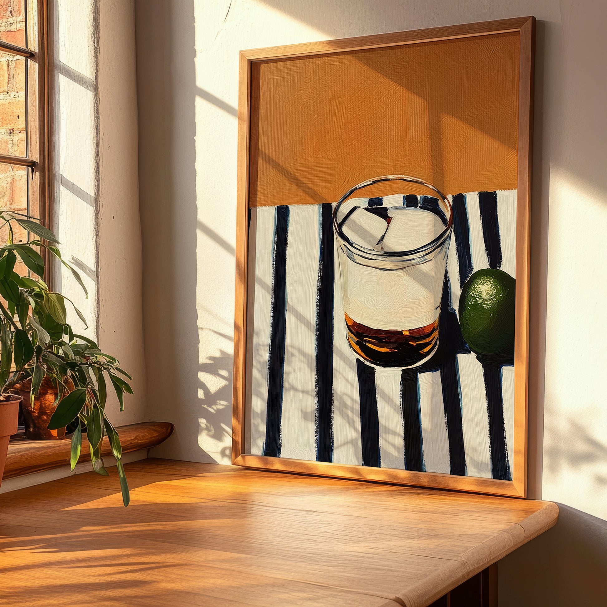 Sambuca – Italian Liqueur Drink, Hotel Lobby Poster, clean layout with no caption
