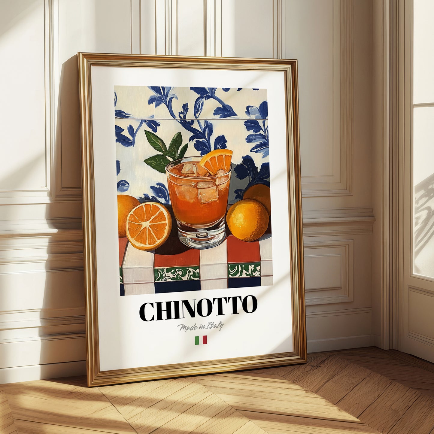 Chinotto – Italian Beverage Drink, Hotel Lobby Poster