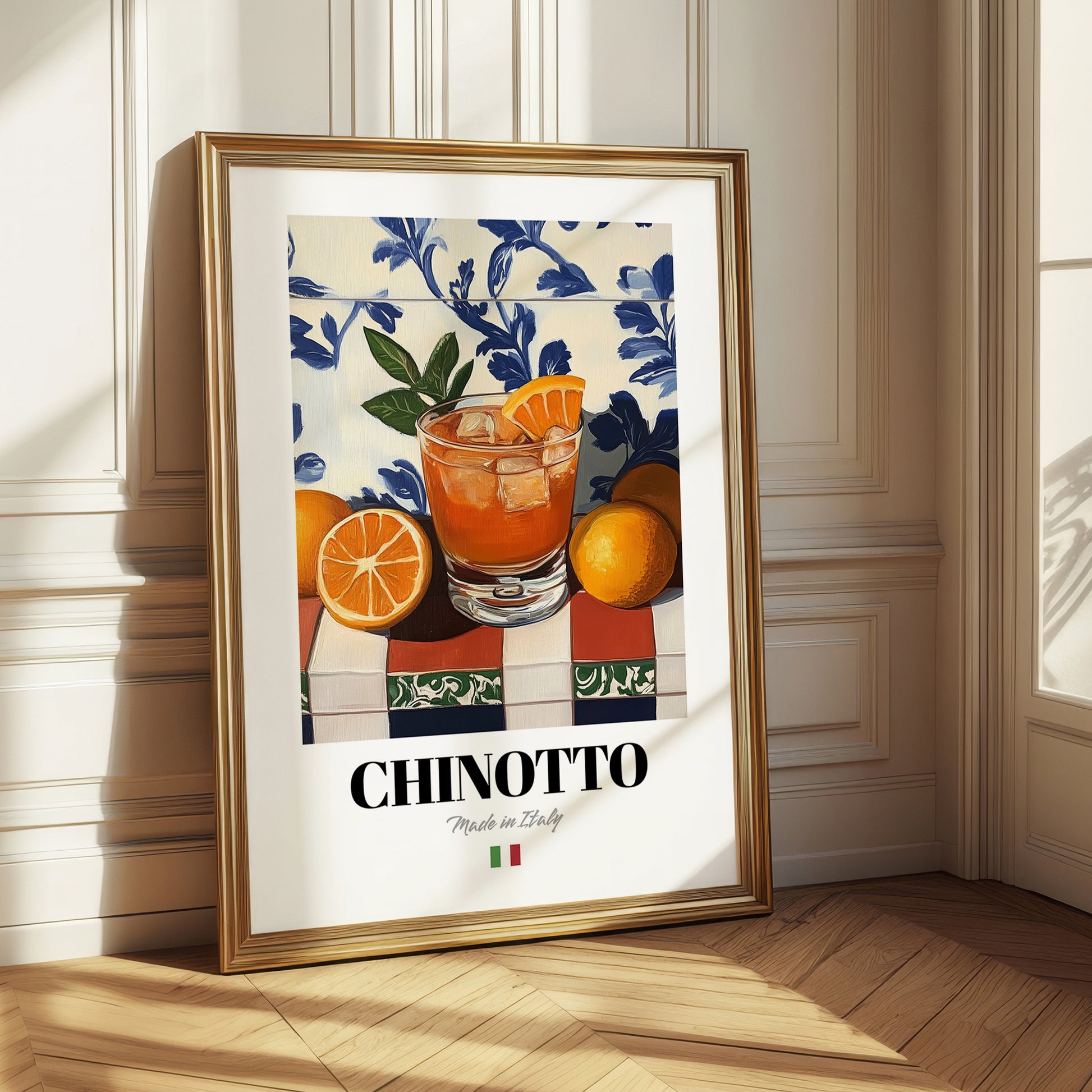Chinotto – Italian Beverage Drink, Hotel Lobby Poster