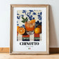Chinotto – Italian Beverage Drink, Hotel Lobby Poster, in wooden frame leaning on the floor