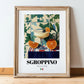 Sgroppino – Italian Cocktail Drink, Beach Bar Print, in wooden frame leaning on the floor