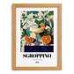 Sgroppino – Italian Cocktail Drink, Beach Bar Print, set in oak frame