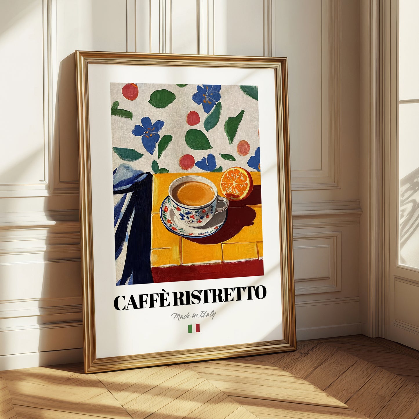 Caffè Ristretto – Italian Coffee, Street Café Poster