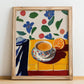 Caffè Ristretto – Italian Coffee, Street Café Poster, no-text version framed in wood