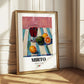 Mirto – Italian Liqueur Drink, Sky Bar Illustration