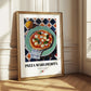 Pizza Margherita – Italian Pizza, Restaurant Painting