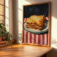 Lasagna – Italian Pasta, Osteria Poster, clean layout with no caption