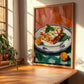 Lasagna – Italian Pasta, Trattoria Still Life, clean layout with no caption