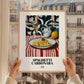 Spaghetti Carbonara – Italian Pasta, Osteria Poster, styled in a charming Paris street view