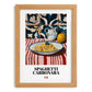 Spaghetti Carbonara – Italian Pasta, Osteria Poster, set in oak frame