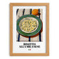 Risotto alla Milanese – Italian Rice Dish, Café Wall Art, set in oak frame