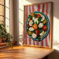 Insalata Caprese – Italian Salad Dish, Café Illustration, clean layout with no caption