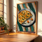 Focaccia – Italian Bread Dish, Food Bar Art, clean layout with no caption