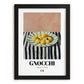 Gnocchi – Italian Pasta, Ristorante Wall Art, in sleek black frame