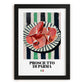 Prosciutto di Parma – Italian Meat Dish, Farmhouse Kitchen Painting, in sleek black frame