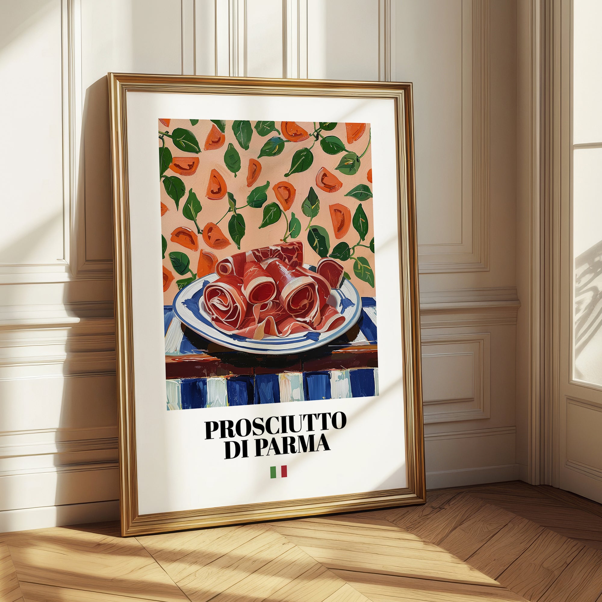 Prosciutto di Parma – Italian Meat Dish, Restaurant Poster