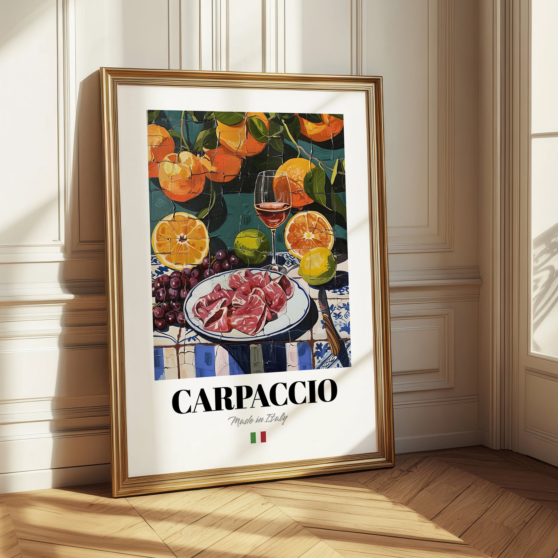 Carpaccio – Italian Meat Dish, Tavern Art
