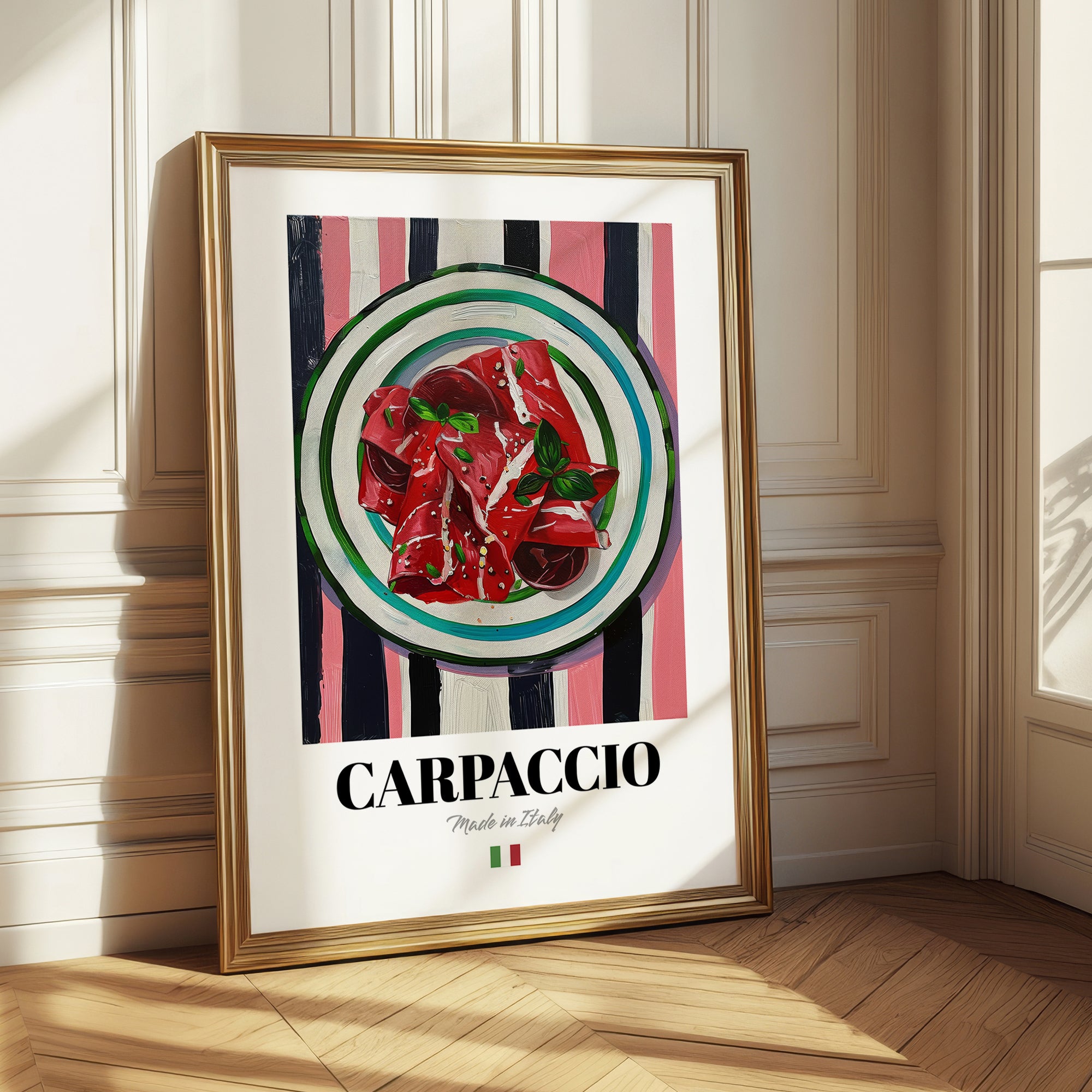 Carpaccio – Italian Meat Dish, Bistro Wall Art