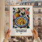Tagliatelle al Tartufo – Italian Pasta, Ristorante Painting, styled in a charming Paris street view