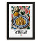 Tagliatelle al Tartufo – Italian Pasta, Ristorante Painting, in sleek black frame