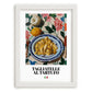 Tagliatelle al Tartufo – Italian Pasta, Ristorante Painting, placed in minimal white frame