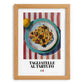 Tagliatelle al Tartufo – Italian Pasta, Osteria Wall Art, set in oak frame