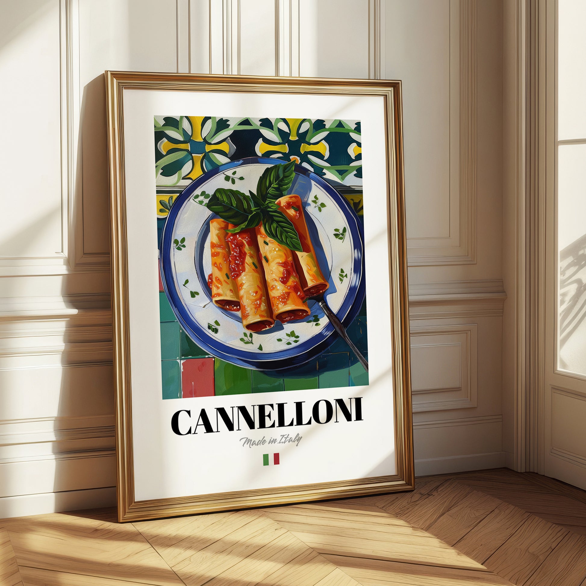 Cannelloni – Italian Pasta, Ristorante Print